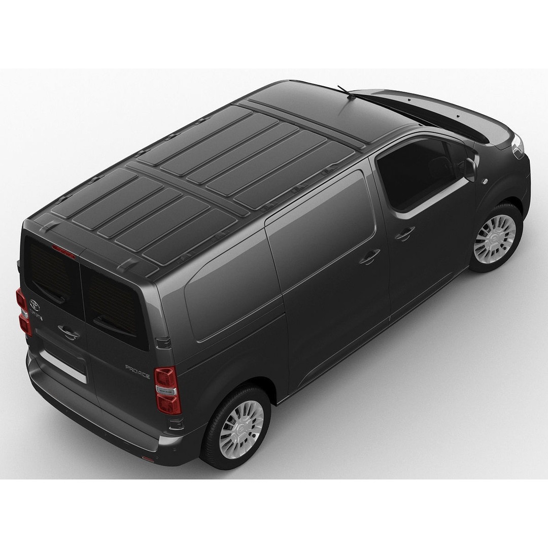 Toyota Proace Van 2016 3D Model – Detailed Exterior, Game-Ready Formats - View 8