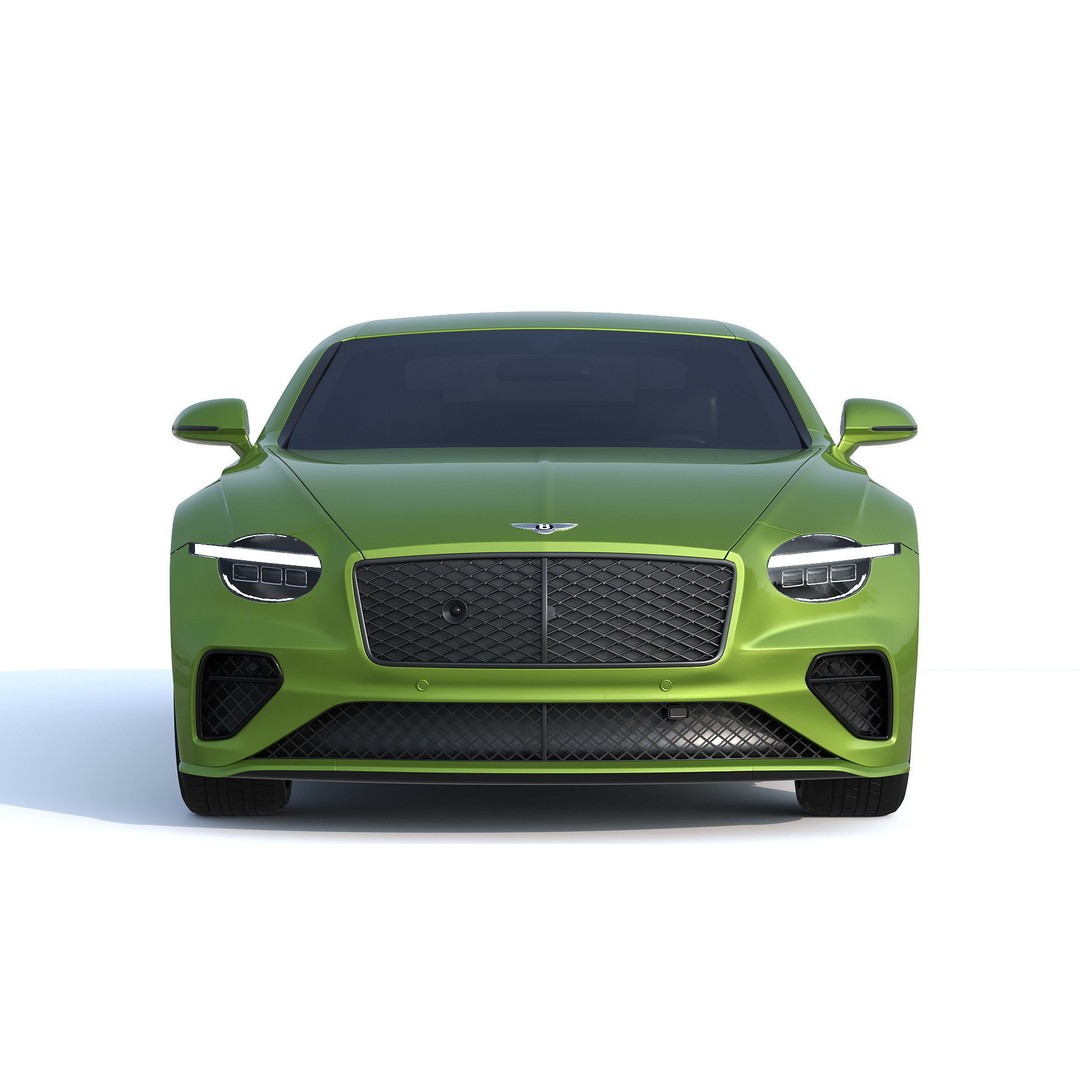Bentley Continental GT Speed 2025 3D Model – Luxury Coupe, PBR Textures - View 5