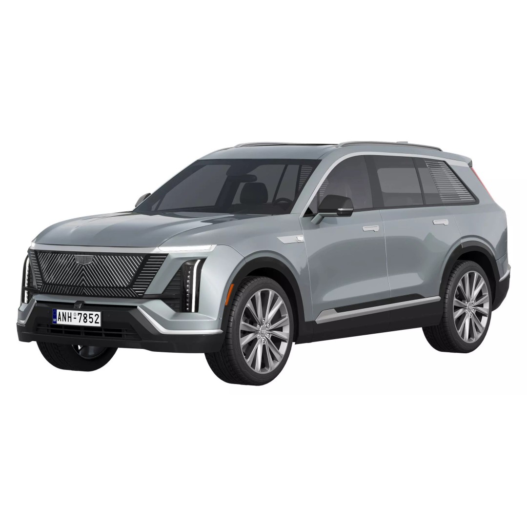 Cadillac Vistiq 3D Model – High Poly SUV Asset, PBR Textures - View 2