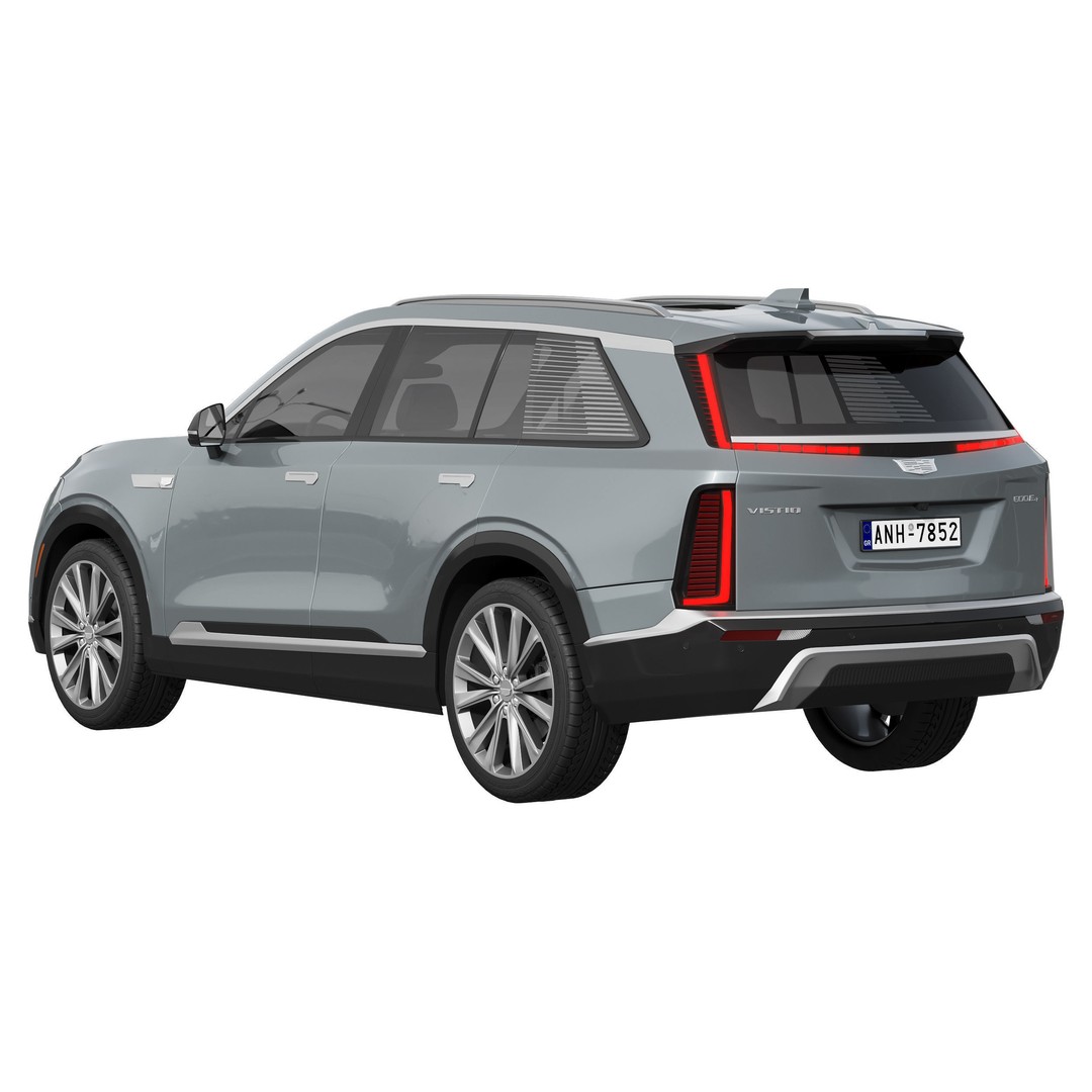 Cadillac Vistiq 3D Model – High Poly SUV Asset, PBR Textures - View 4