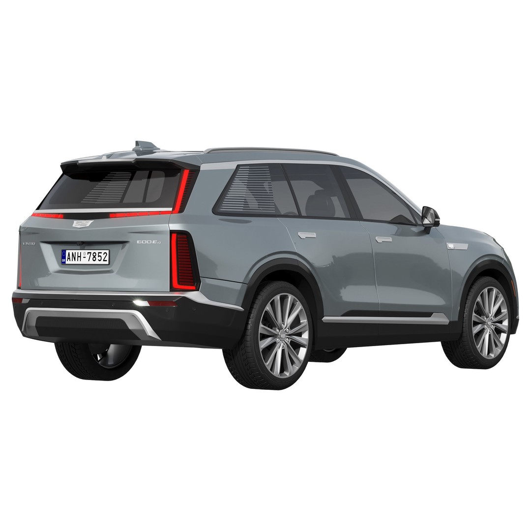 Cadillac Vistiq 3D Model – High Poly SUV Asset, PBR Textures - View 5