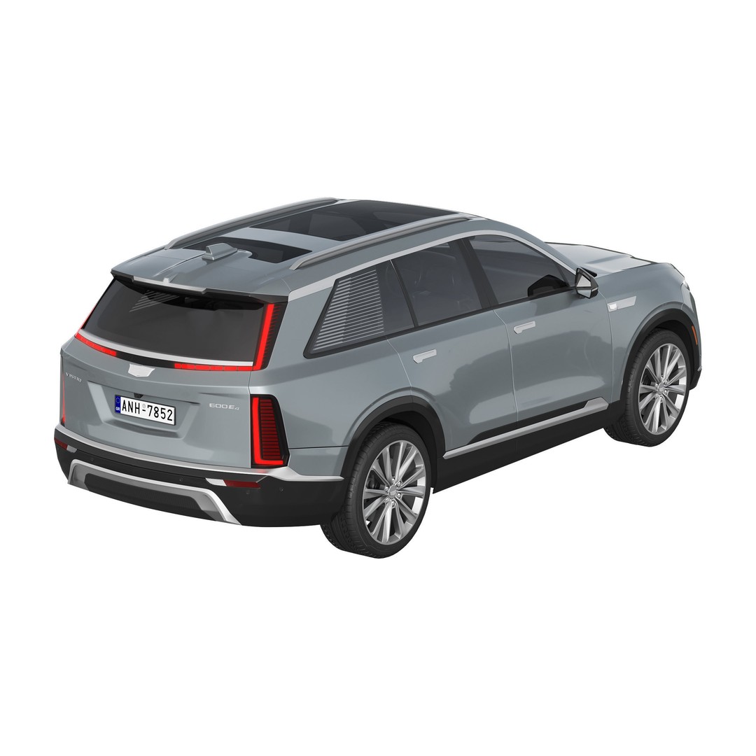 Cadillac Vistiq 3D Model – High Poly SUV Asset, PBR Textures - View 6