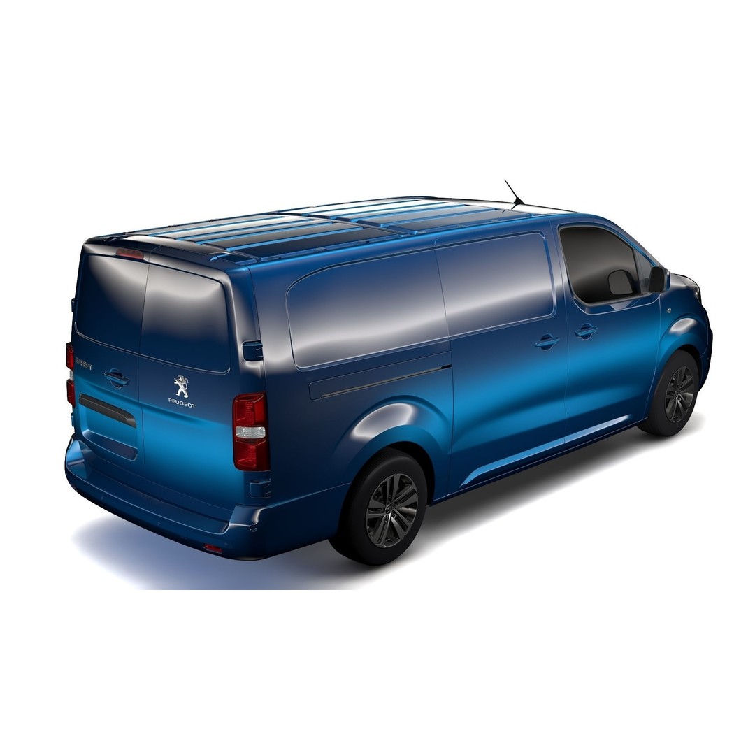 Peugeot Expert L3 2017 3D Model – High Poly Vehicle for Animation, FBX, OBJ - View 5