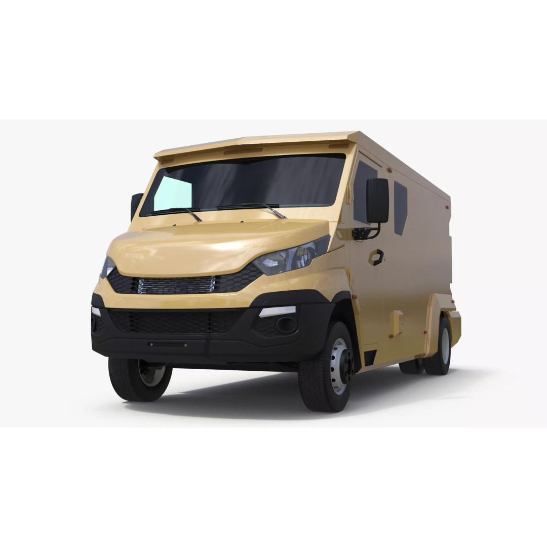 Armored Transport Car Sandy 3D Model – High Poly Military Vehicle, FBX - View 18