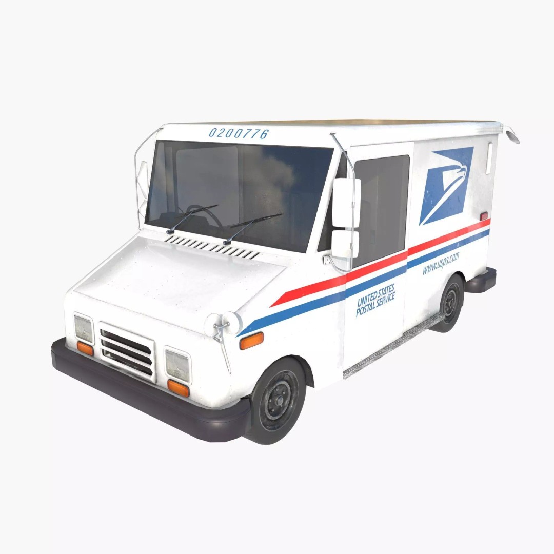 Grumman LLV 3D Model – Low Poly Vehicle with PBR Textures - View 2