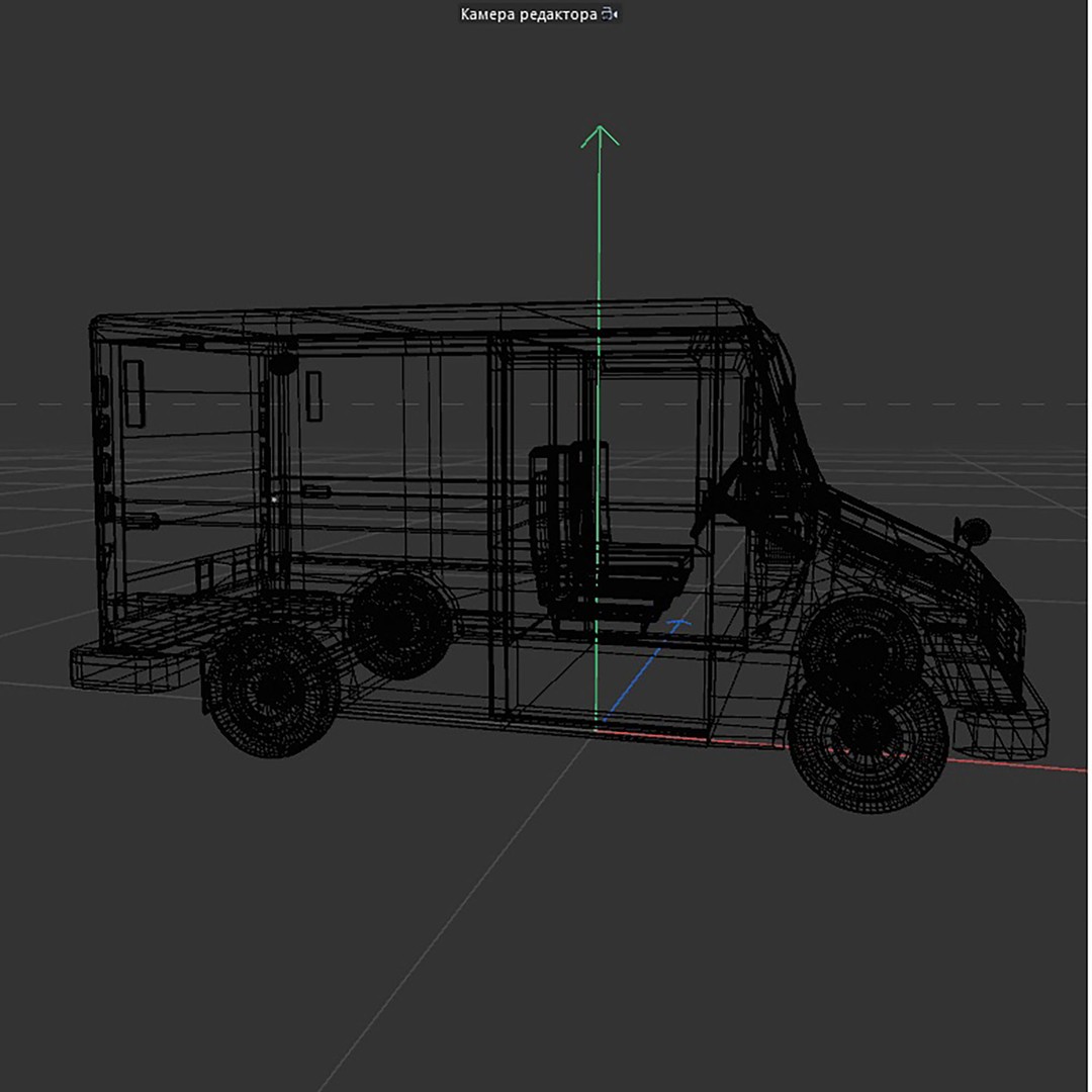 Grumman LLV 3D Model – Low Poly Vehicle with PBR Textures - View 22