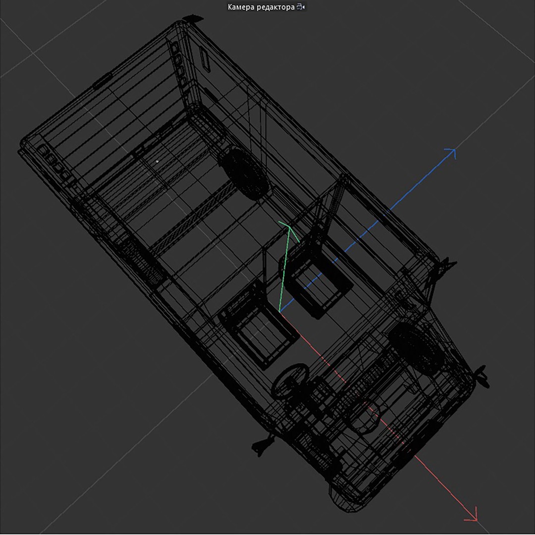 Grumman LLV 3D Model – Low Poly Vehicle with PBR Textures - View 23