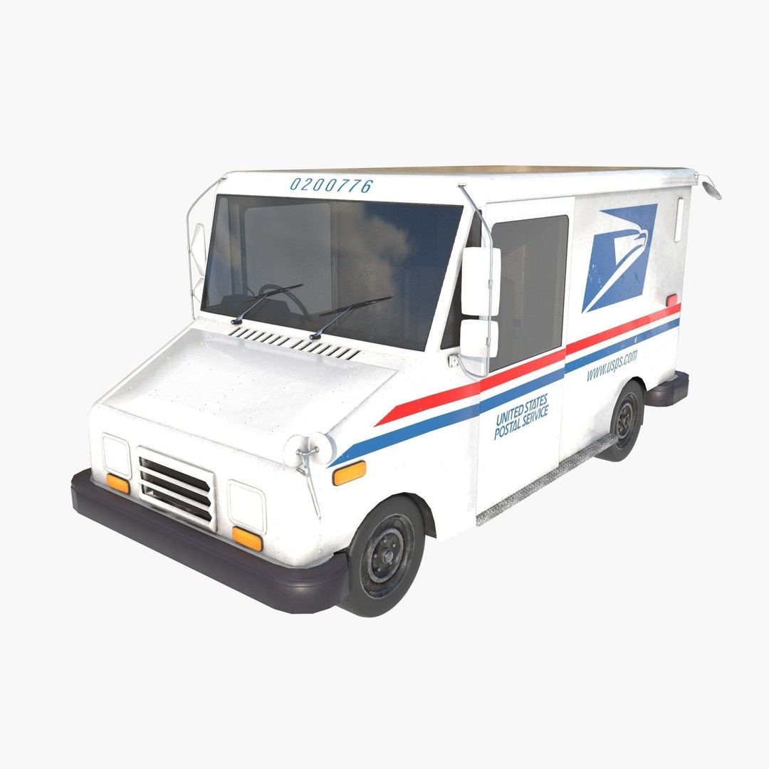 Grumman LLV 3D Model – Low Poly Vehicle with PBR Textures - View 3