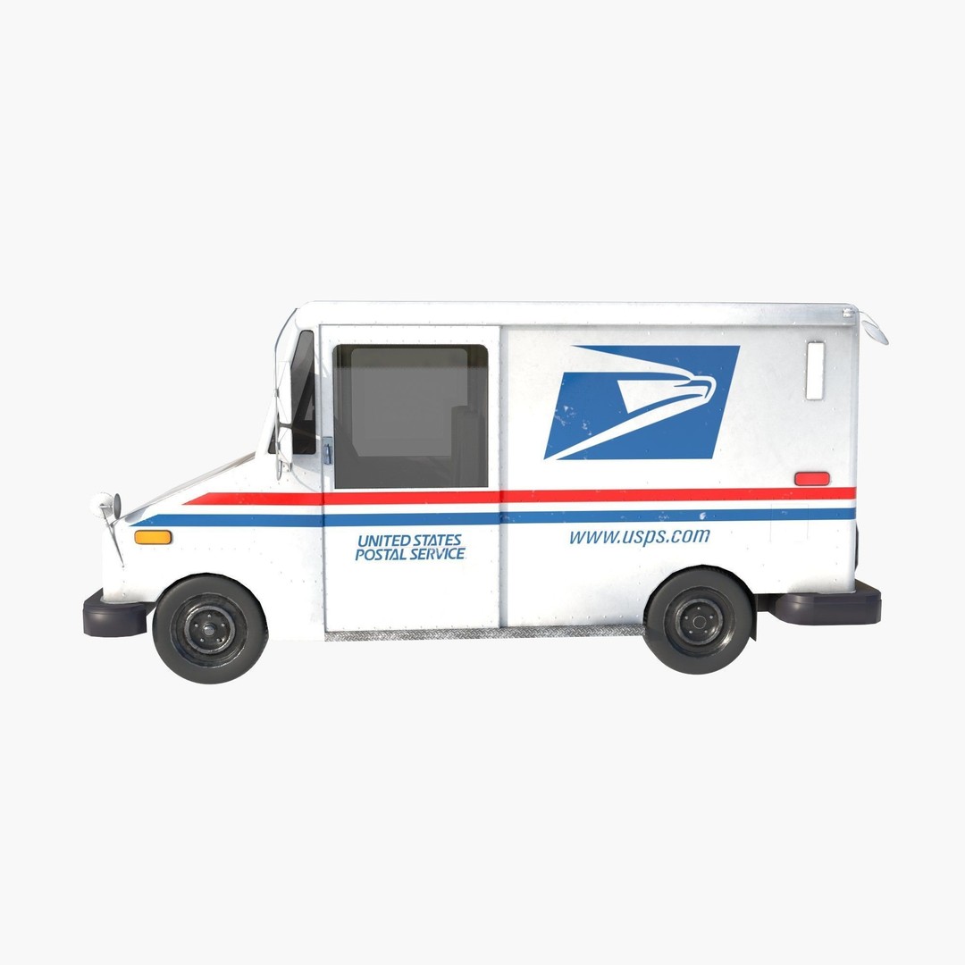 Grumman LLV 3D Model – Low Poly Vehicle with PBR Textures - View 4