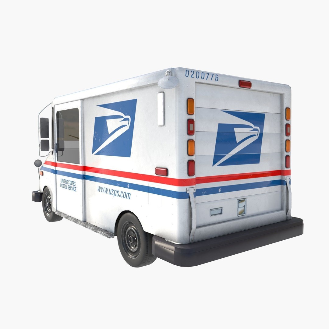 Grumman LLV 3D Model – Low Poly Vehicle with PBR Textures - View 5