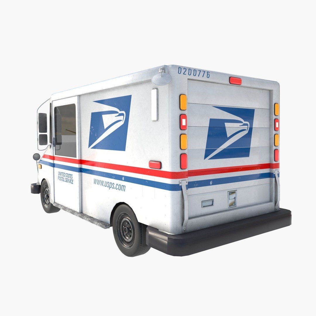 Grumman LLV 3D Model – Low Poly Vehicle with PBR Textures - View 6