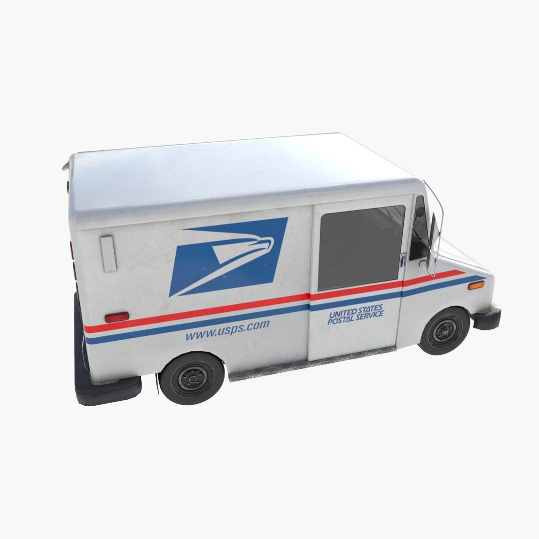 Grumman LLV 3D Model – Low Poly Vehicle with PBR Textures - View 7
