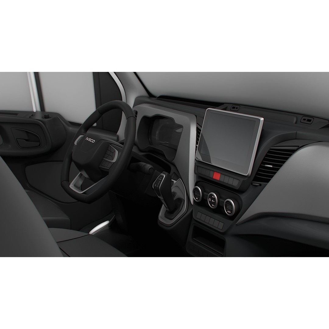 Iveco Daily Van L3H2 3D Model – High Quality Interior, FBX & OBJ - View 11