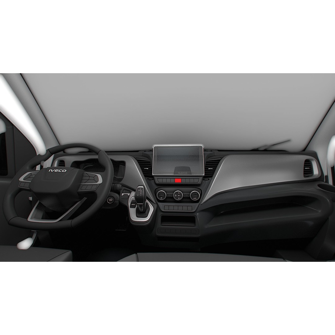 Iveco Daily Van L3H2 3D Model – High Quality Interior, FBX & OBJ - View 14