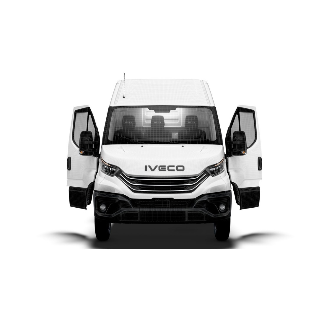 Iveco Daily Van L3H2 3D Model – High Quality Interior, FBX & OBJ - View 19