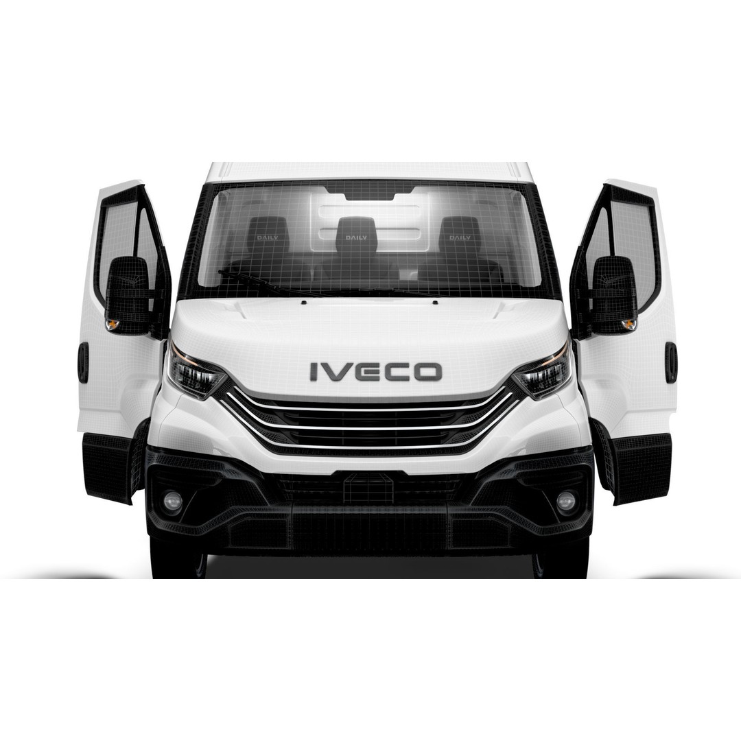 Iveco Daily Van L3H2 3D Model – High Quality Interior, FBX & OBJ - View 20