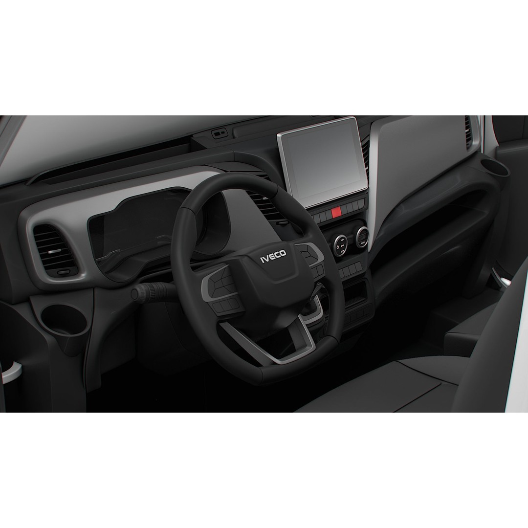 Iveco Daily Van L3H2 3D Model – High Quality Interior, FBX & OBJ - View 3