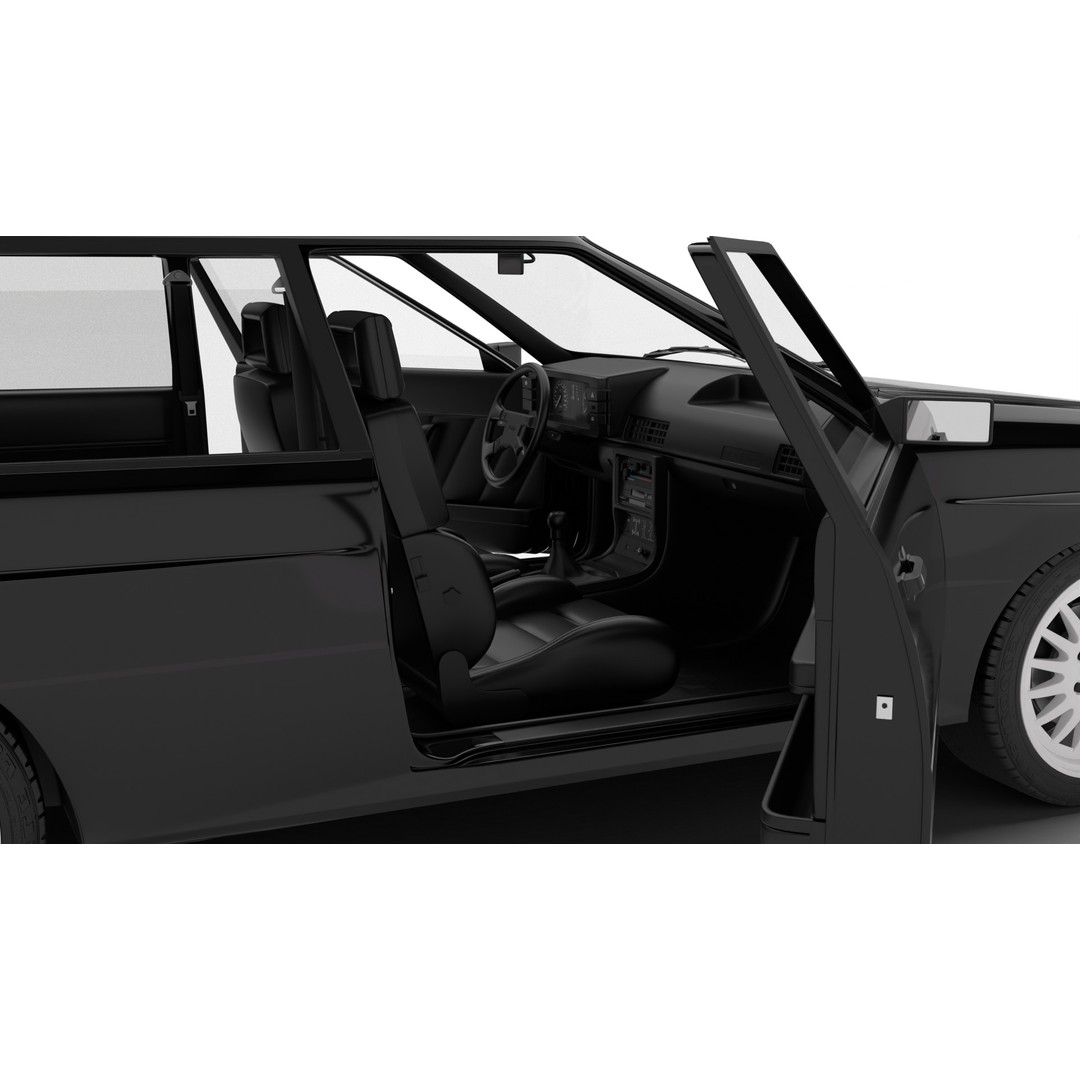 Audi Quattro UR 1980 3D Model – High Poly Rigged Vehicle, FBX, OBJ - View 12