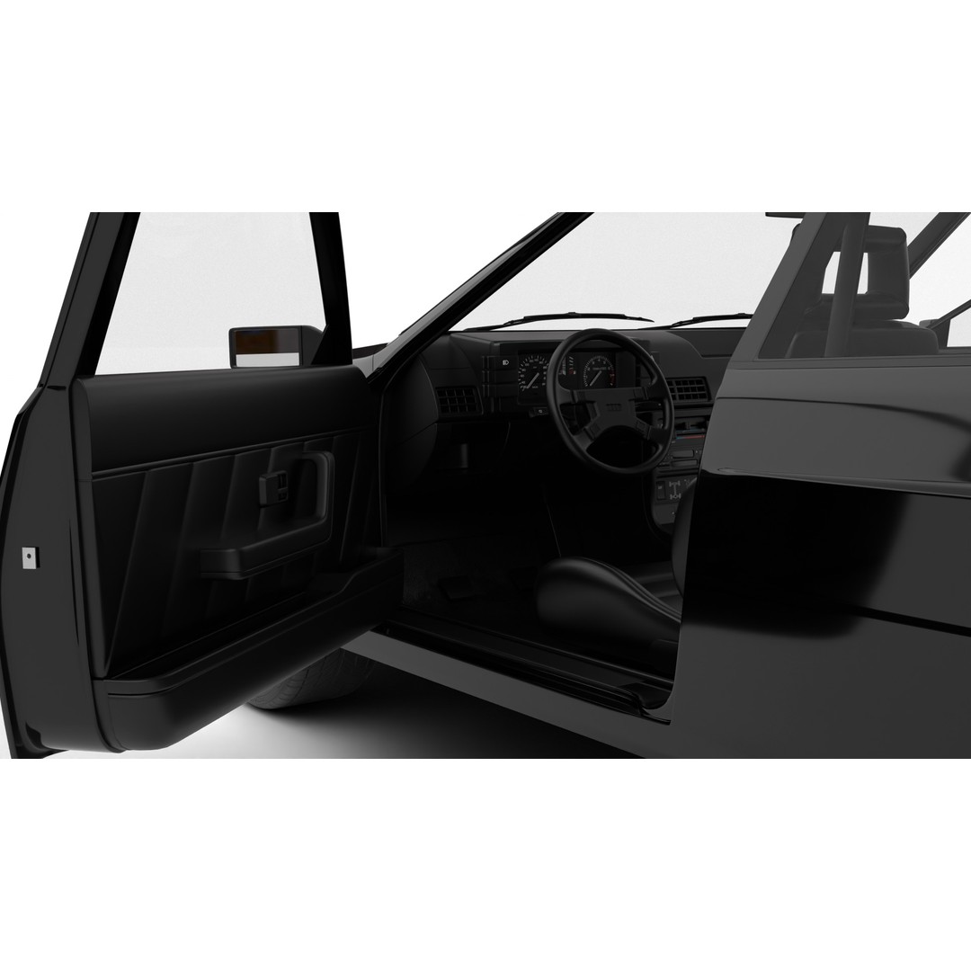 Audi Quattro UR 1980 3D Model – High Poly Rigged Vehicle, FBX, OBJ - View 16