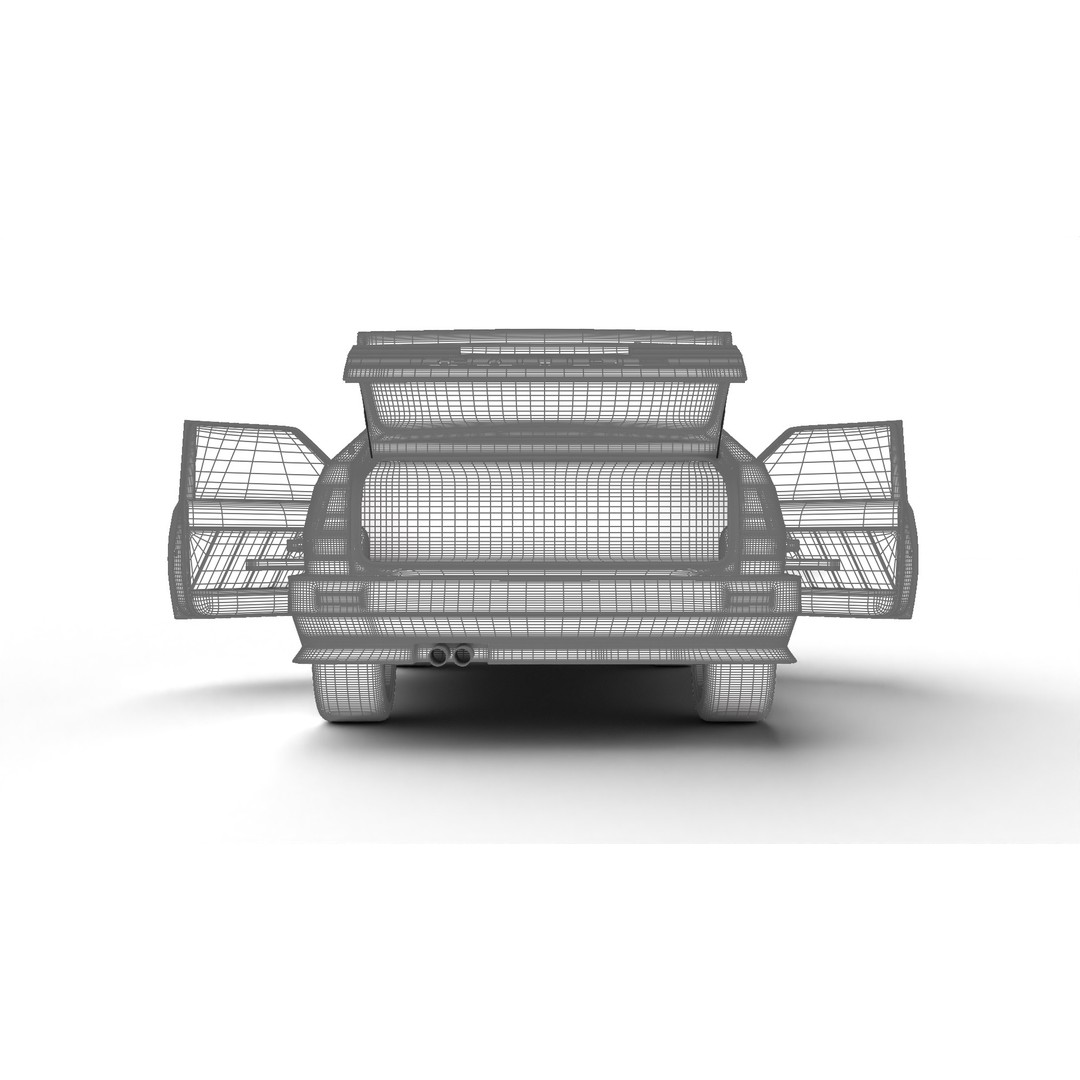 Audi Quattro UR 1980 3D Model – High Poly Rigged Vehicle, FBX, OBJ - View 33