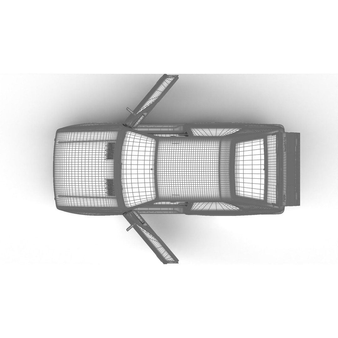 Audi Quattro UR 1980 3D Model – High Poly Rigged Vehicle, FBX, OBJ - View 34