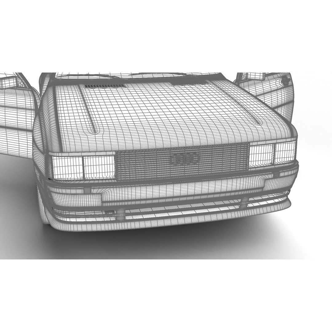 Audi Quattro UR 1980 3D Model – High Poly Rigged Vehicle, FBX, OBJ - View 35