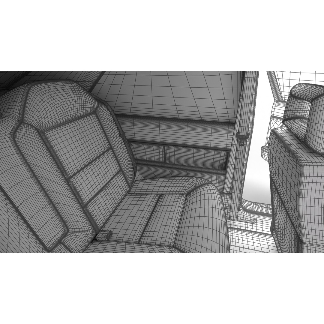 Audi Quattro UR 1980 3D Model – High Poly Rigged Vehicle, FBX, OBJ - View 49