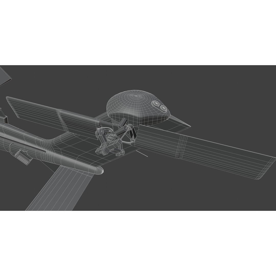 T129 ATAK 3D Model – High Poly Helicopter with PBR Textures, FBX - View 27