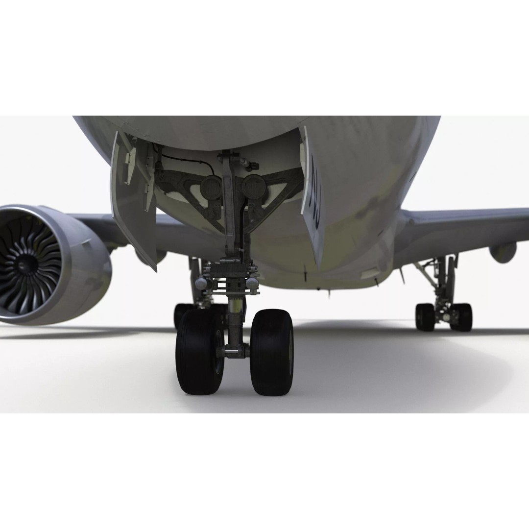 Boeing 777-200 3D Model – High Poly Aircraft, FBX, PBR Textures - View 14