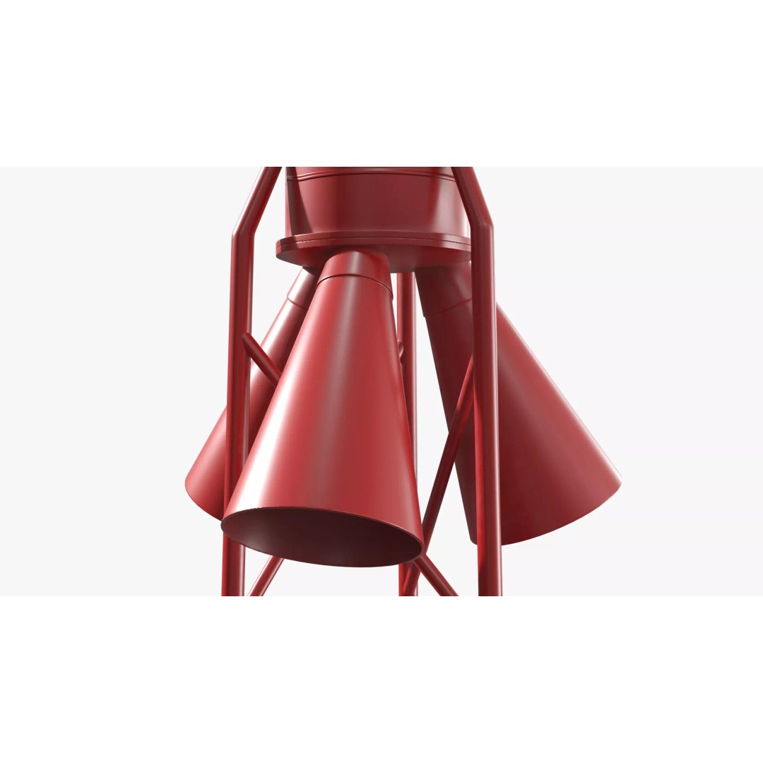 Atlas LV-3B Mercury Capsule 3D Model – Detailed PBR Spacecraft Asset - View 7