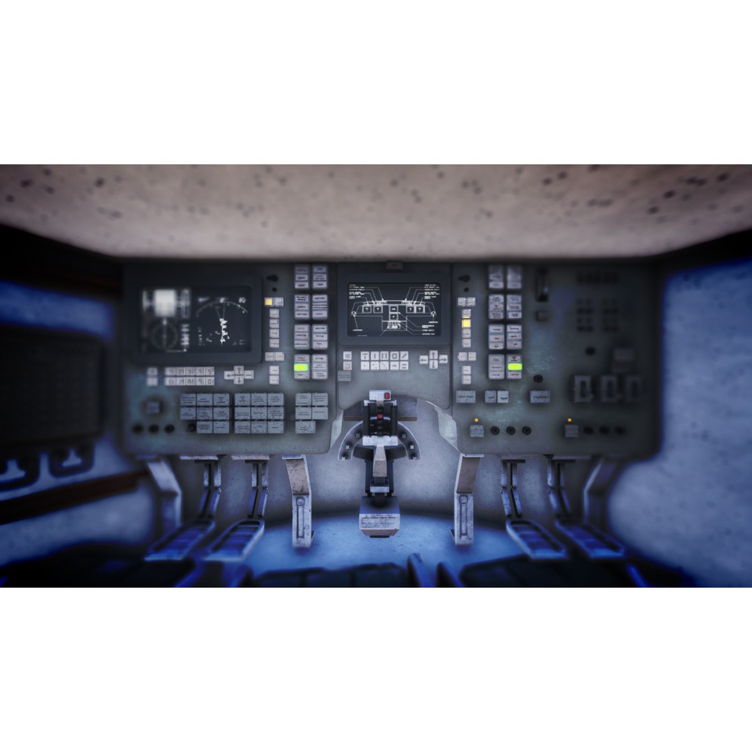 Rocket Launch Pad 3D Model – Low Poly Modular Environment, PBR - View 6