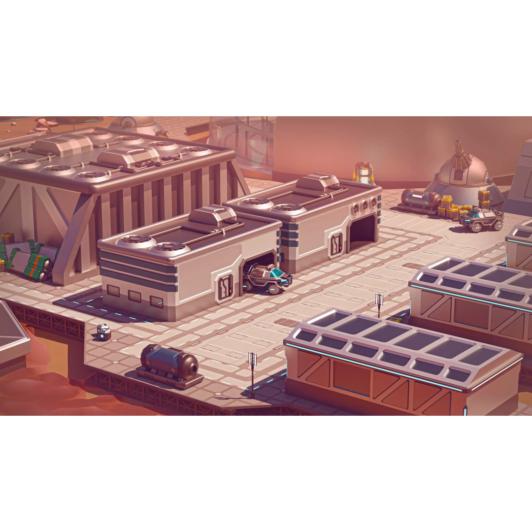 Mars Colony 3D Model – Low Poly Sci-Fi Asset Pack, Game Ready - View 11