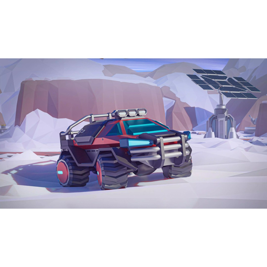 Mars Colony 3D Model – Low Poly Sci-Fi Asset Pack, Game Ready - View 17
