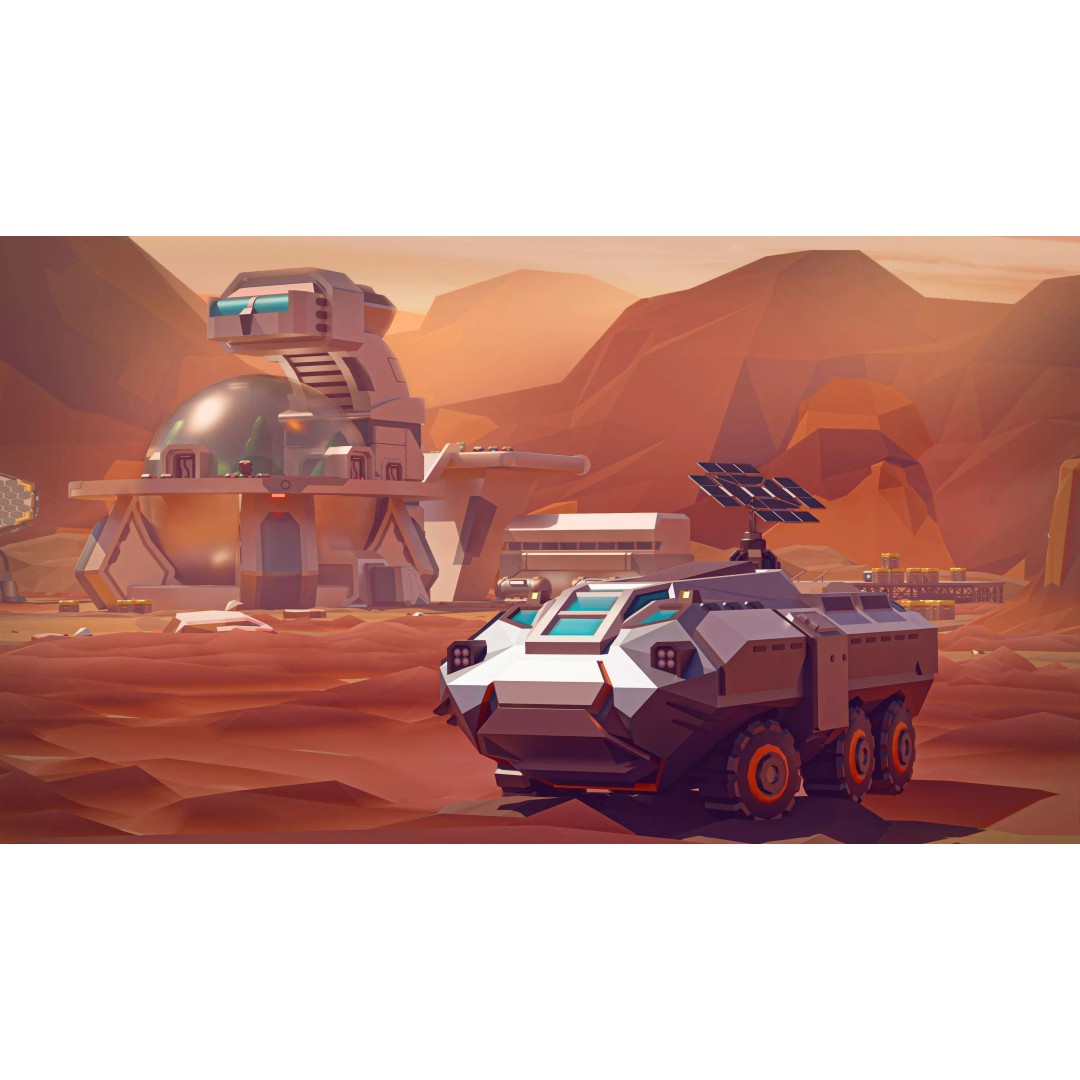 Mars Colony 3D Model – Low Poly Sci-Fi Asset Pack, Game Ready - View 18