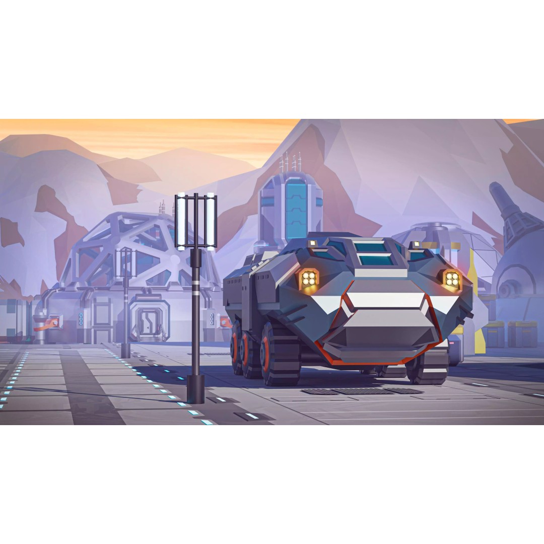 Mars Colony 3D Model – Low Poly Sci-Fi Asset Pack, Game Ready - View 20