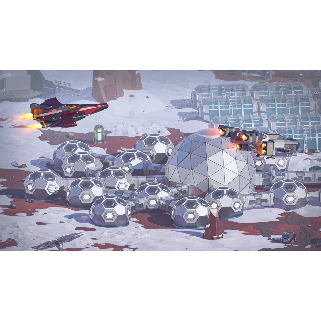 Mars Colony 3D Model – Low Poly Sci-Fi Asset Pack, Game Ready - View 22