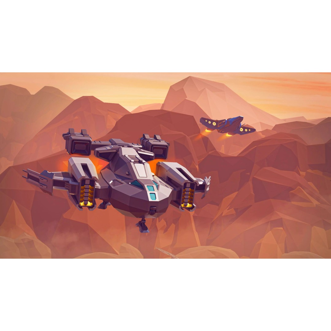 Mars Colony 3D Model – Low Poly Sci-Fi Asset Pack, Game Ready - View 23