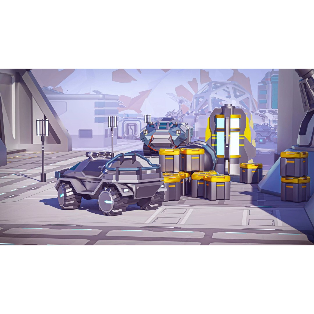 Mars Colony 3D Model – Low Poly Sci-Fi Asset Pack, Game Ready - View 24