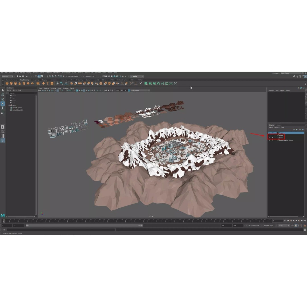 Mars Colony 3D Model – Low Poly Sci-Fi Asset Pack, Game Ready - View 50