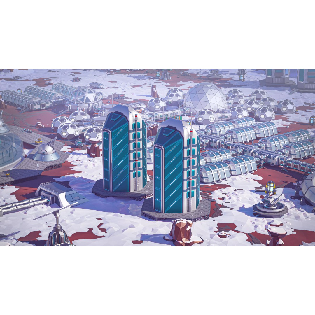 Mars Colony 3D Model – Low Poly Sci-Fi Asset Pack, Game Ready - View 6