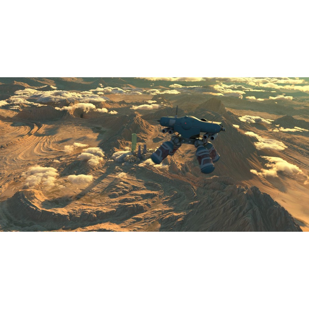 Vampyre Spaceship 3D Model – High Poly PBR Game Asset, FBX - View 7