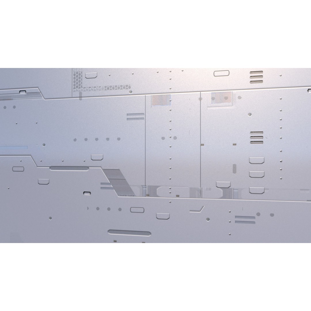 Tech Mech Materials 3D Model – High-Resolution Metal Textures, JPEG - View 4