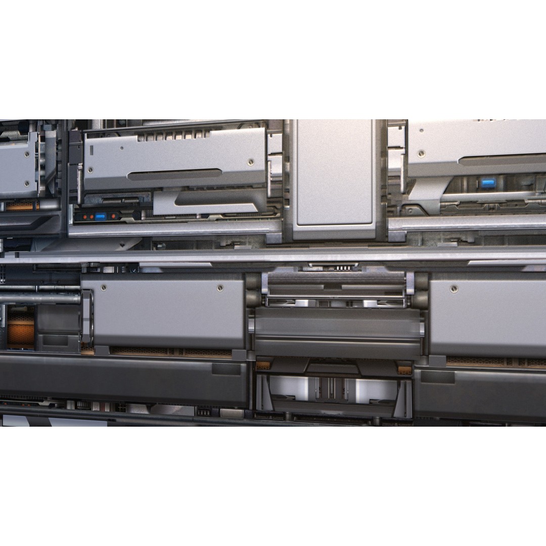 Tech Mech Materials 3D Model – High-Resolution Metal Textures, JPEG - View 6