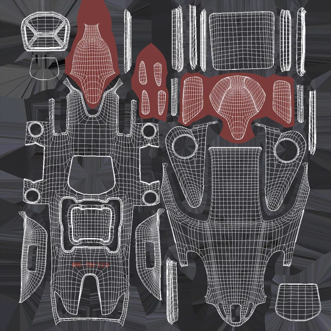 Sci-Fi Armored Assault Dropship 3D Model – Rigged Futuristic Transport for Maya - View 11