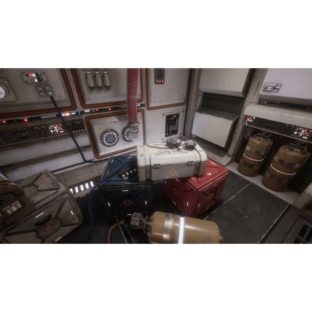 Sci-Fi Interior Prop Pack 1 3D Model – Low Poly Game Asset, FBX - View 12