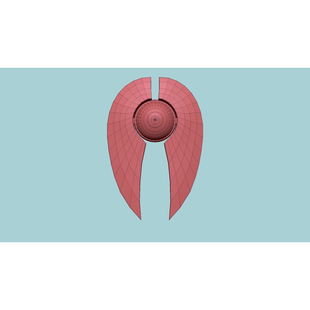 Alien Spaceship UFO 3D Model – Low Poly Sci-Fi Design, FBX - View 15
