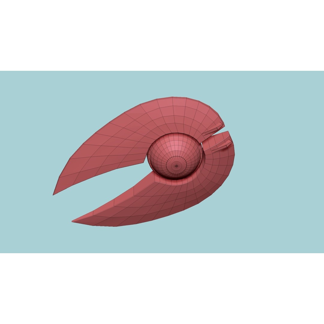 Alien Spaceship UFO 3D Model – Low Poly Sci-Fi Design, FBX - View 18