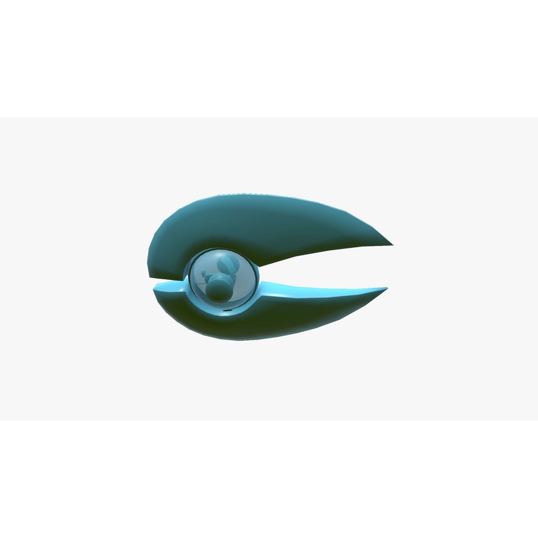 Alien Spaceship UFO 3D Model – Low Poly Sci-Fi Design, FBX - View 9