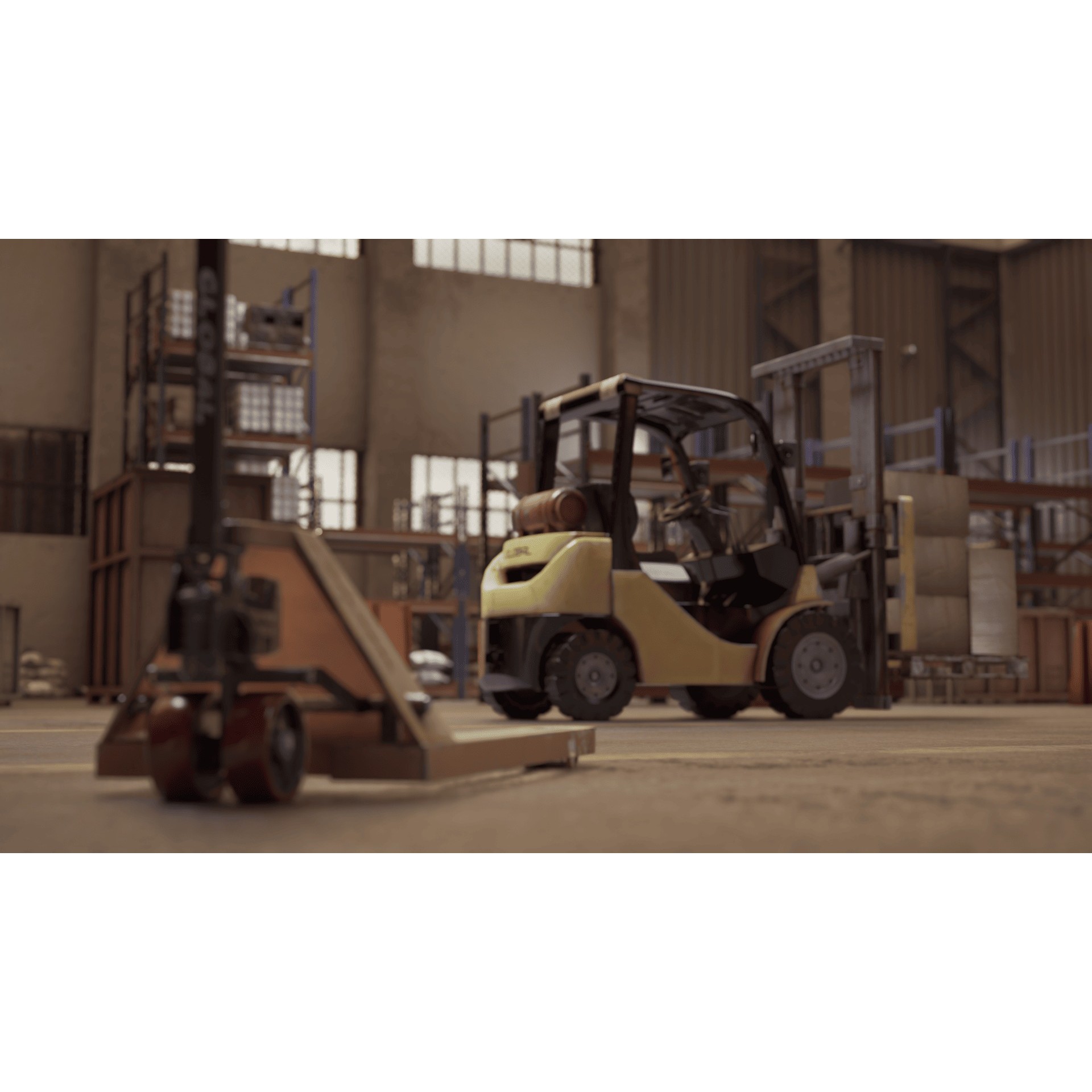 Industrial-Grade Warehouse - Game-Ready 3D Model - View 5
