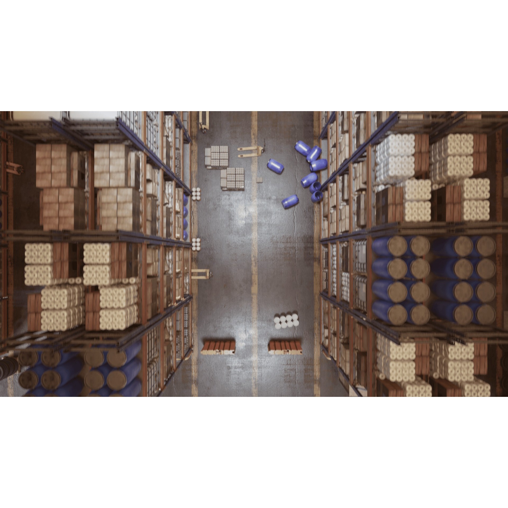 Industrial-Grade Warehouse - Game-Ready 3D Model - View 7